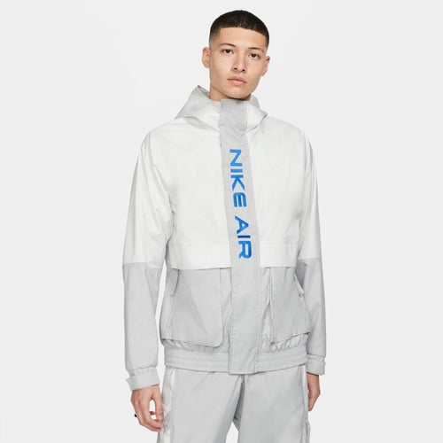 Chaqueta con capucha Nike Air - Gris/Blanco - Footkorner