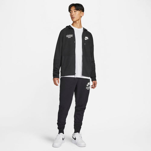 Nike Fleece Hooded Jacket - Black - Footkorner