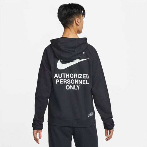 Nike Fleece Hooded Jacket - Black - Footkorner