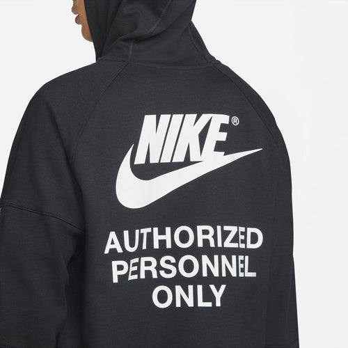 Nike Fleece Hooded Jacket - Black - Footkorner