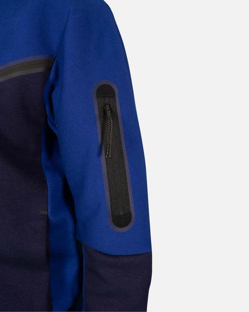 Veste à capuche Nike Tech Fleece - Bleu - Footkorner