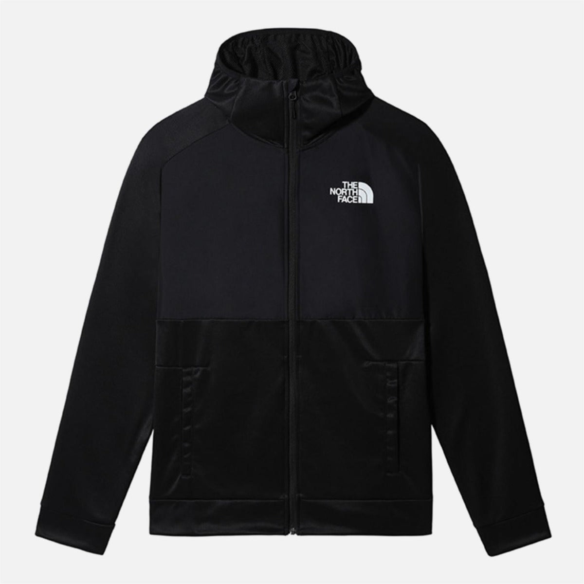 FootkornerVeste à capuche The North Face Ma Fleece - Noir/Blanc