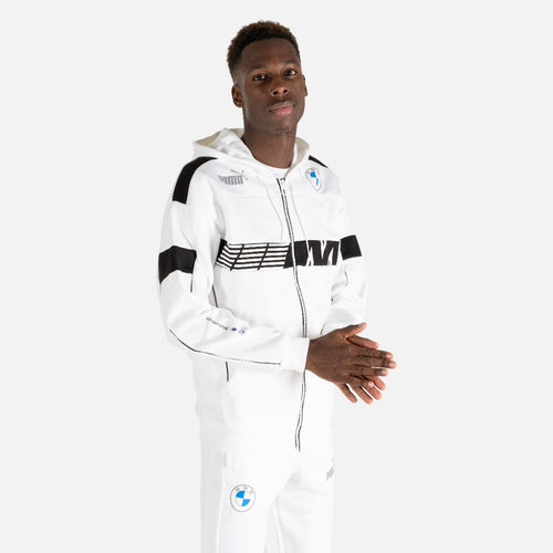 Sudadera con capucha Puma BMW Motorsport - Blanco/Negro/Azul - Footkorner