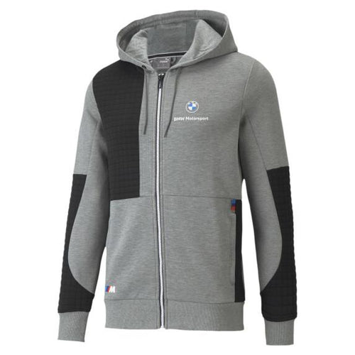 Puma BMW Motorsport Hooded Jacket - Grey/Black - Footkorner