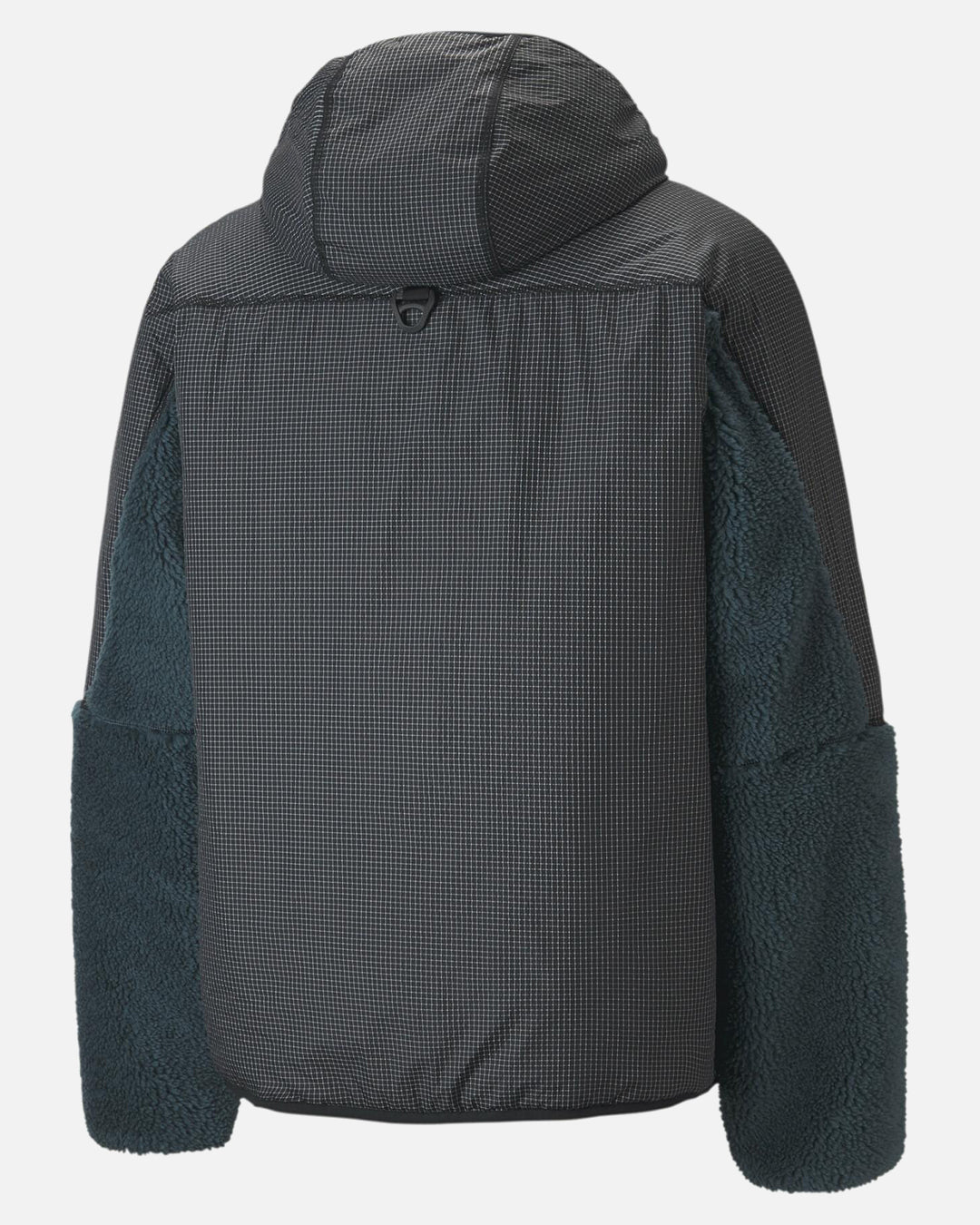 Veste à capuche Puma Sherpa - Noir/Vert