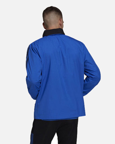 Felpa con cappuccio Real Madrid Tiro 2022 - blu/nera  - Footkorner
