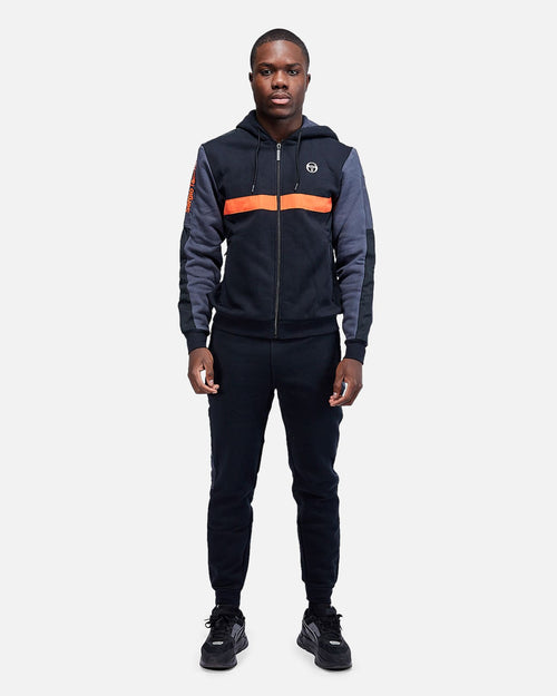 Pantaloni in pile Sergio Tacchini Ginnico - Nero - Footkorner