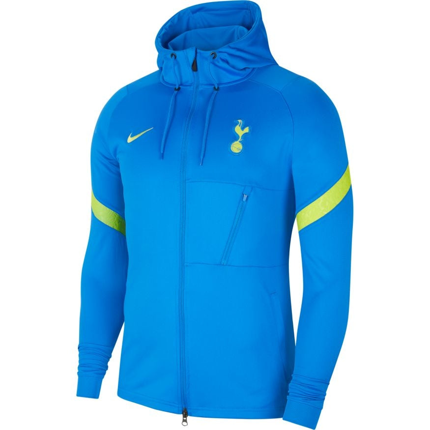 Tottenham Strike Hooded Jacket 2021/2022 - Blue