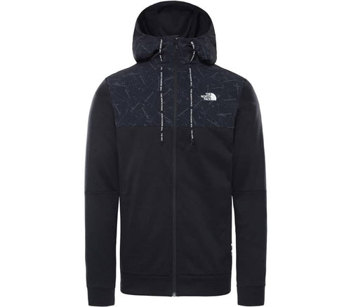 Chaqueta con capucha North Face Train Logo - Negro - Footkorner