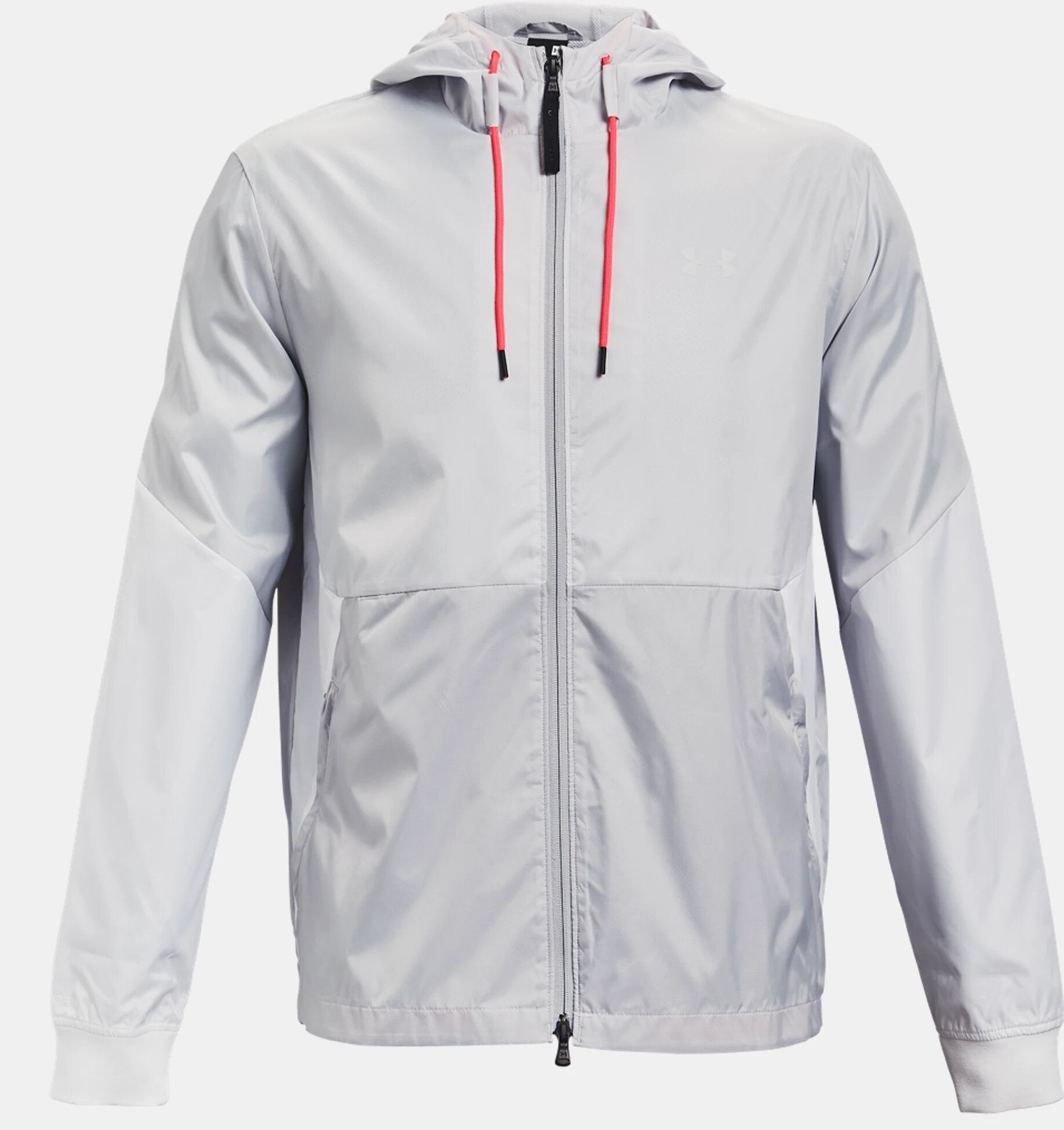 FootkornerUnder Armor Legacy Windbreaker Hooded Jacket - Gray