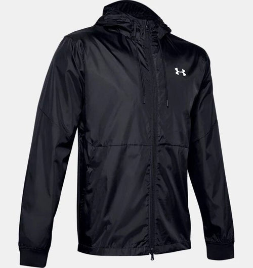 Giacca con cappuccio Under Armour Legacy Windbreaker - nera - Footkorner