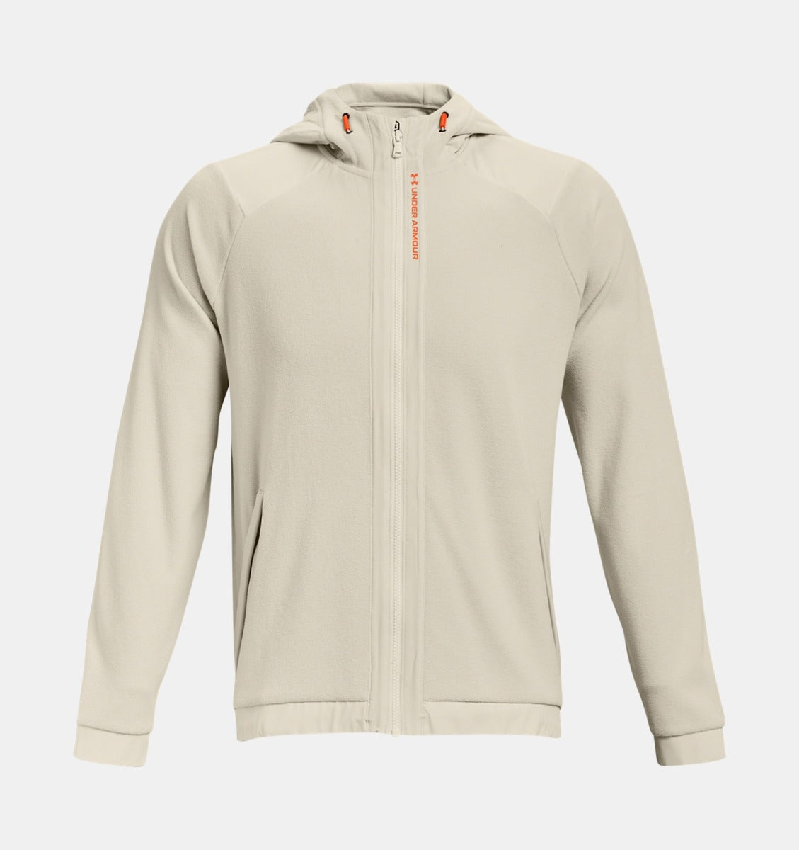FootkornerUnder Armour Rush Kapuzenjacke – Beige