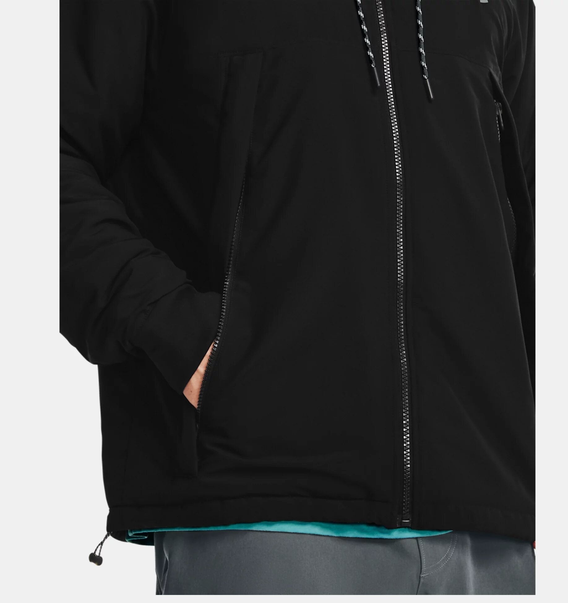 FootkornerChaqueta con capucha Under Armour Spring Insulate - Negro