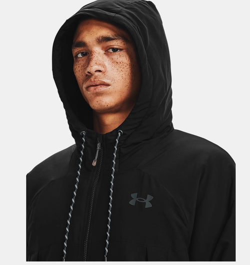 Chaqueta con capucha Under Armour Spring Insulate - Negro - Footkorner