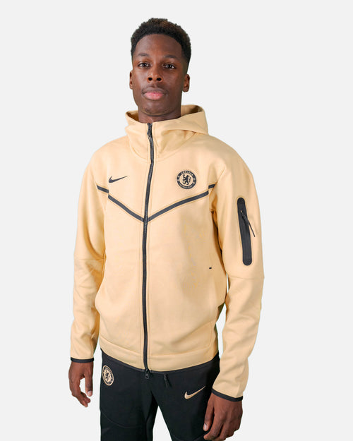 Chelsea Tech Fleece Jacket 2022/2023 - Beige/Black  - Footkorner