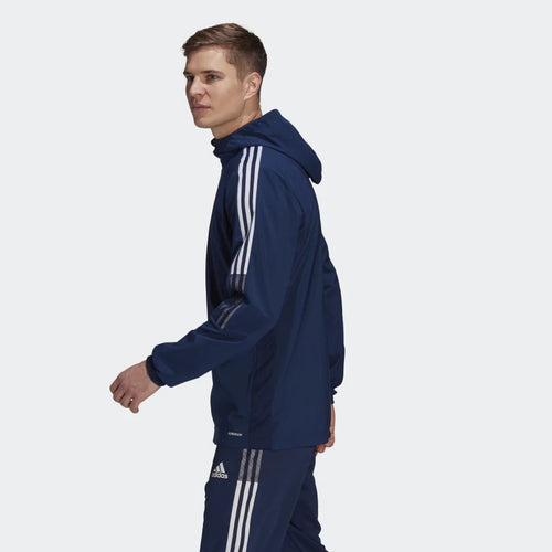 Chaqueta cortavientos adidas Tiro 21 - Azul/Blanco - Footkorner