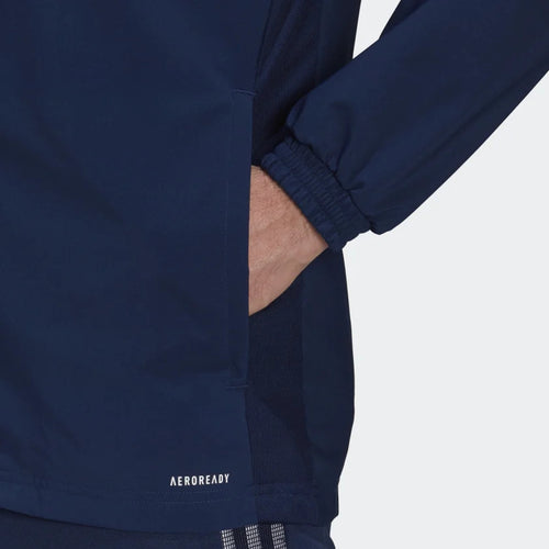 Chaqueta cortavientos adidas Tiro 21 - Azul/Blanco - Footkorner