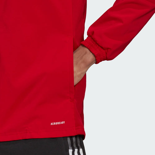 Chaqueta cortavientos adidas Tiro 21 - Rojo/Blanco - Footkorner
