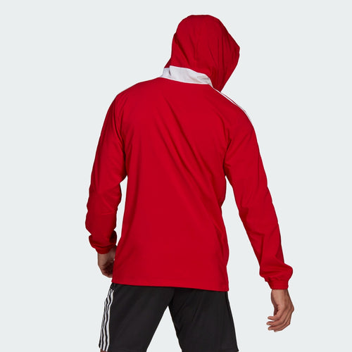 Chaqueta cortavientos adidas Tiro 21 - Rojo/Blanco - Footkorner