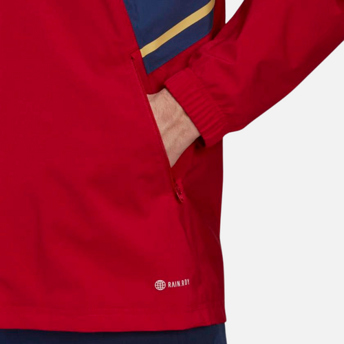 Ajax Amsterdam Condivo Windbreaker Jacket 2022/2023 - Red/Blue  - Footkorner