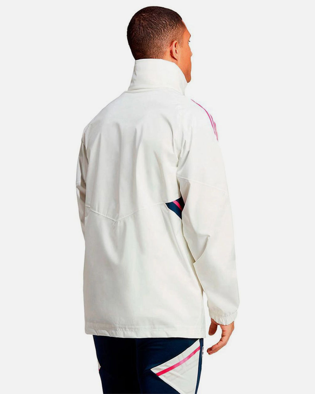 Arsenal Windbreaker Jacket 2022/2023 - White/Pink/Blue