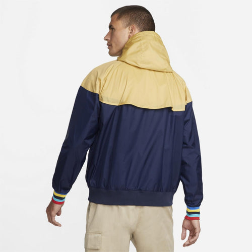 Chaqueta cortavientos FC Barcelona 2022/2023 - Azul/Dorado - Footkorner