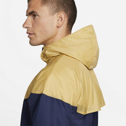 Chaqueta cortavientos FC Barcelona 2022/2023 - Azul/Dorado - Footkorner