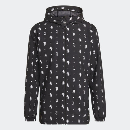 Chaqueta cortavientos Juventus 2022/2023 - Negro/Blanco - Footkorner