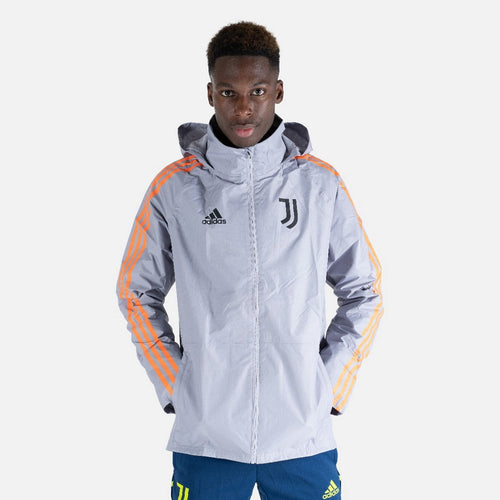 Windjacke Juventus - Grau/Orange - Footkorner