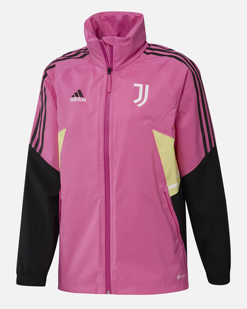 Chaqueta cortavientos Juventus - Rosa/Negro - Footkorner