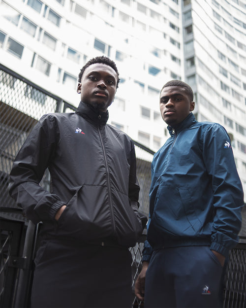 Le Coq Sportif Windproof Jacket - Black  - Footkorner
