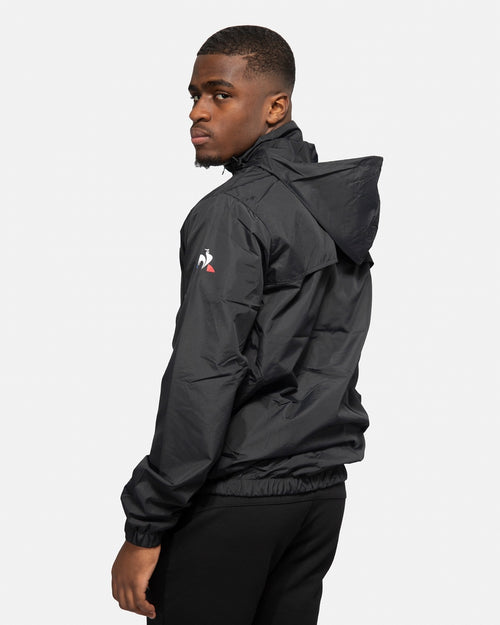 Le Coq Sportif Windproof Jacket - Black  - Footkorner
