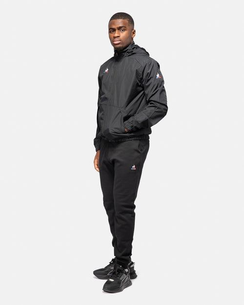 Le Coq Sportif Windproof Jacket - Black  - Footkorner