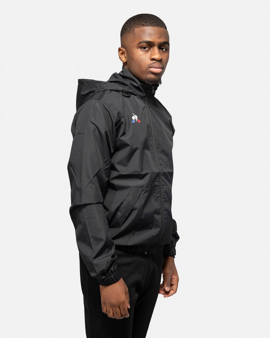 Le Coq Sportif Windproof Jacket - Black 