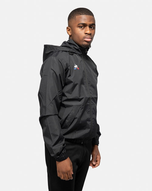 Le Coq Sportif Windproof Jacket - Black  - Footkorner