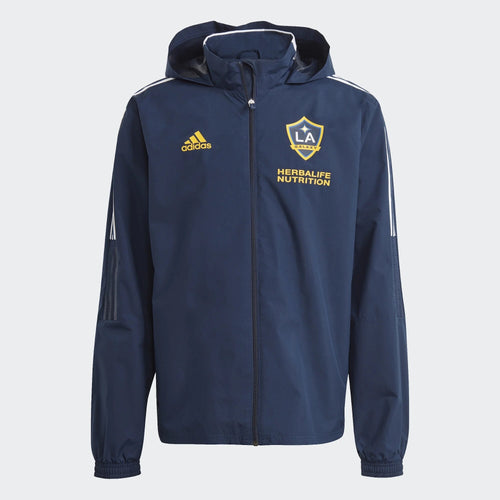 Los Angeles Galaxy Windbreaker Jacket - Blue/Gold  - Footkorner
