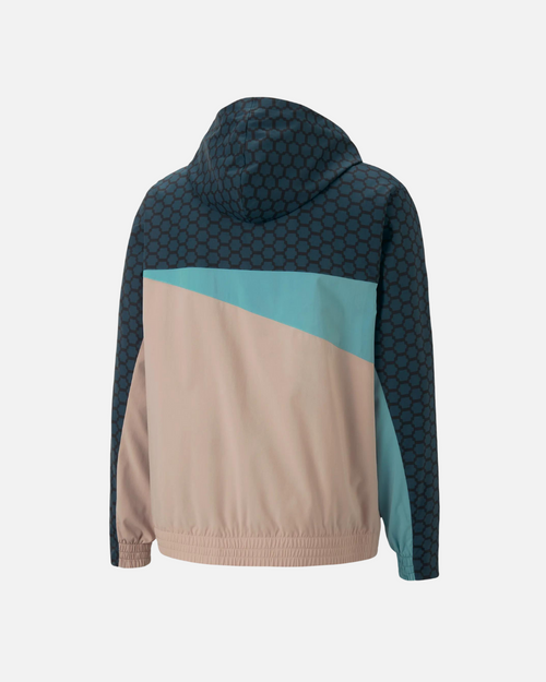 Giacca a vento del Manchester City - Blu/Beige - Footkorner