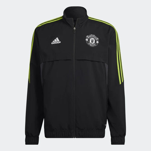 Giacca da tuta del Manchester United - Nero/Giallo - Footkorner