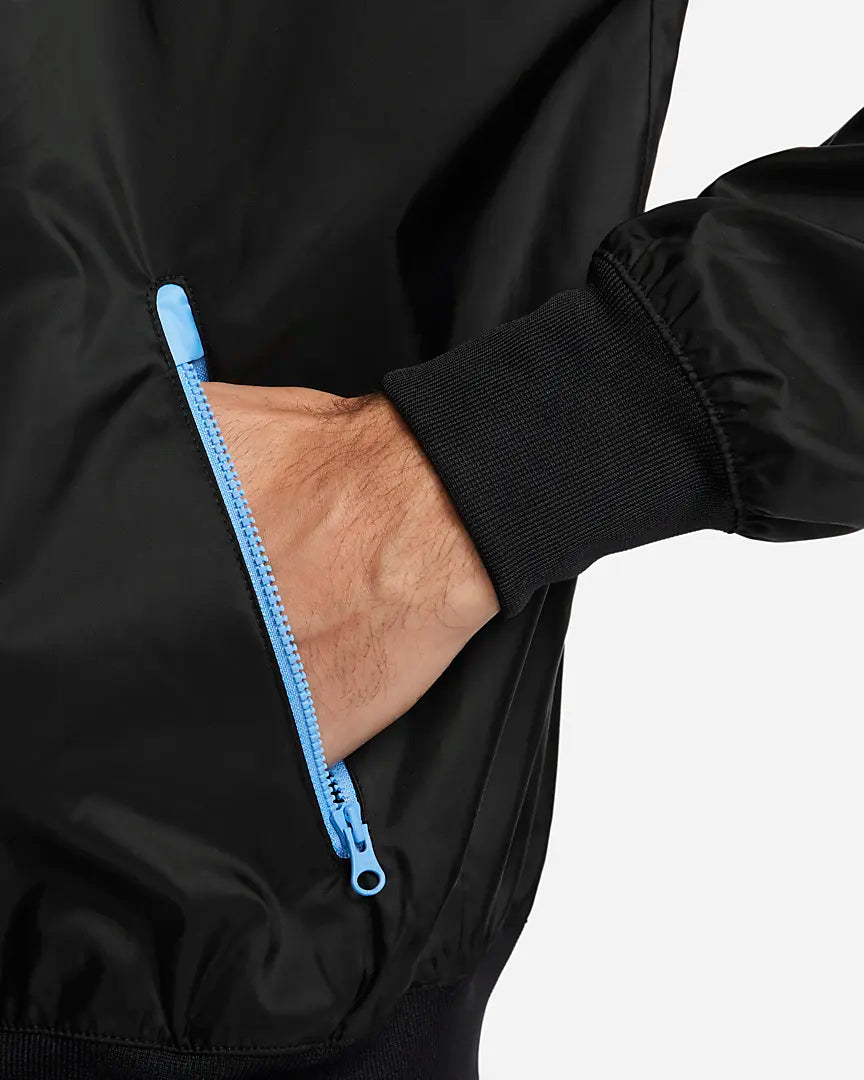FootkornerCortavientos Nike Sportswear Windrunner - Negro/Azul