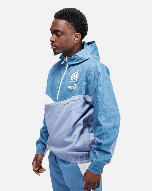 Veste Coupe-Vent OM - Bleu - Footkorner