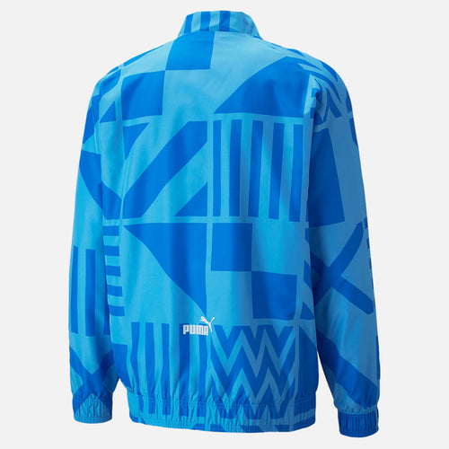 OM Windbreaker Jacket 2022-2023 - Blue/White - Footkorner