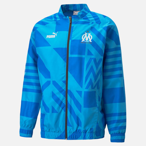 OM Windbreaker Jacket 2022-2023 - Blue/White - Footkorner