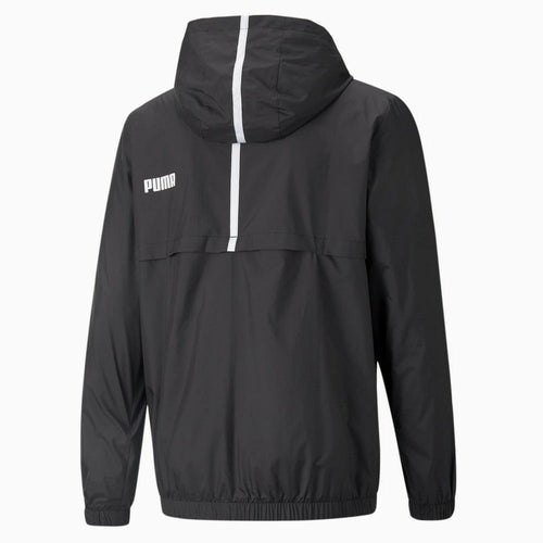 Puma Essentials Solid Windjacke – Schwarz/Weiß - Footkorner