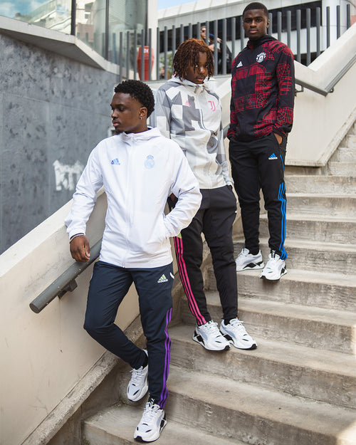 Real Madrid Windbreaker Jacket - White/Blue - Footkorner