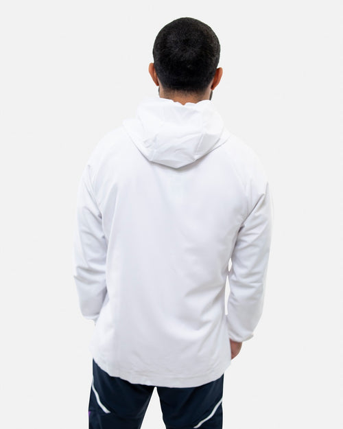 Real Madrid Windbreaker Jacket - White/Blue - Footkorner