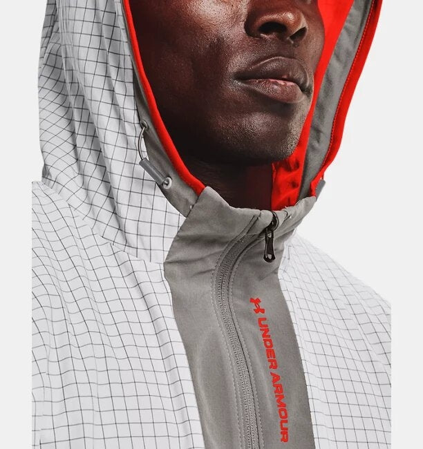 FootkornerVeste coupe-vent Under Armour Rush Legacy - Gris