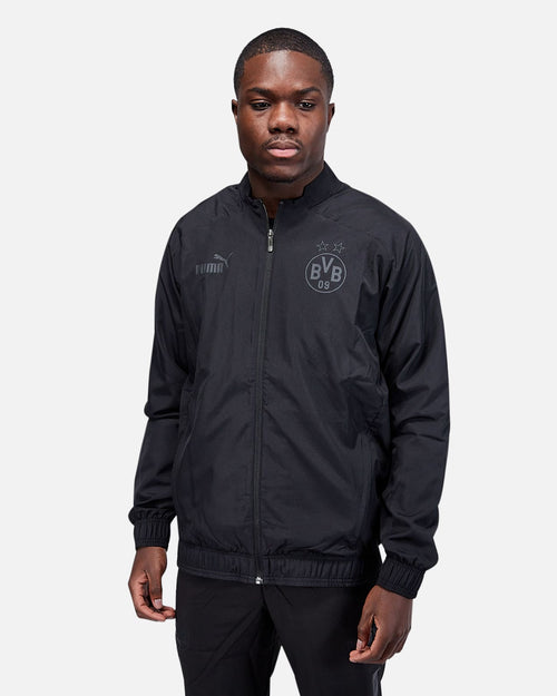 Chaqueta de chándal Dortmund - Negro - Footkorner