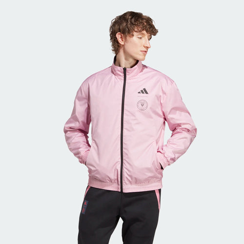 Veste de survêtement Inter Miami Anthem - Noir/Rose - Footkorner
