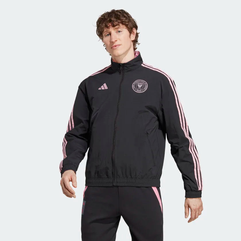 2022/2023 Inter Miami Anthem Trainingsjacke – Schwarz/Pink