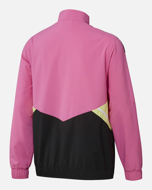 Veste de survêtement Juventus - Noir/Rose - Footkorner
